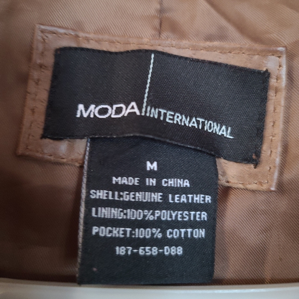 Real leather vest - Picture 4 of 6